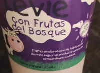 Levie con frutas del bosque
