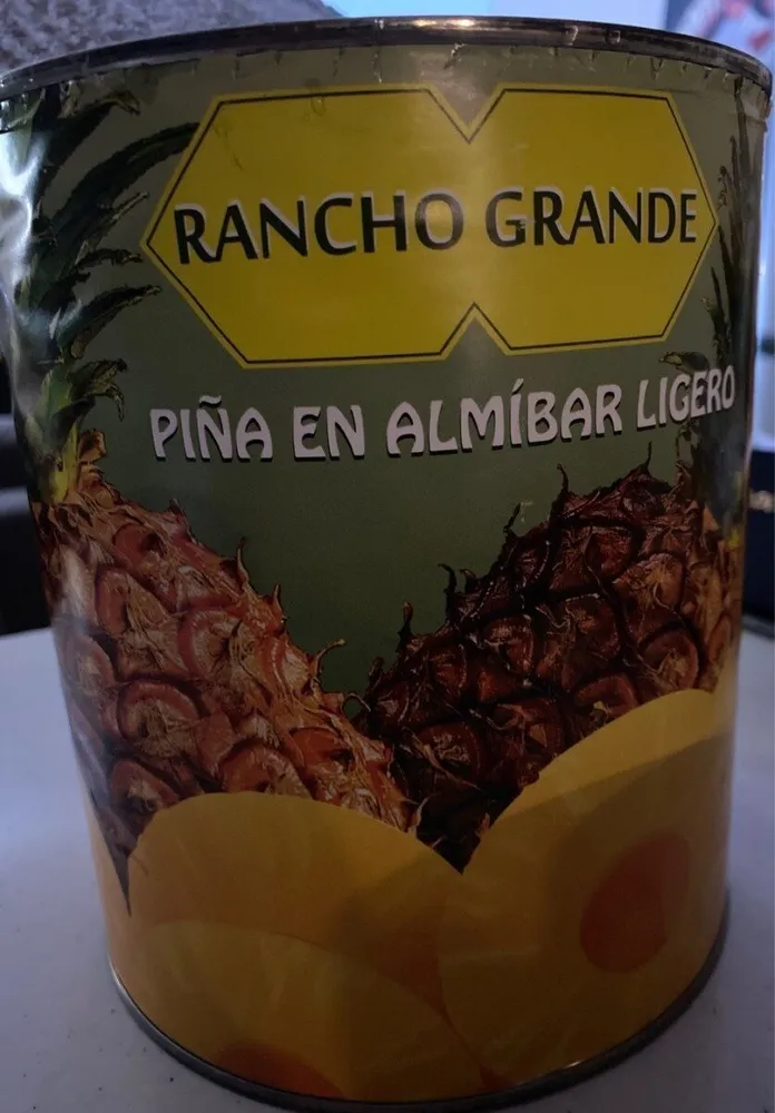 Piña en almibar ligero