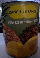 Piña en almibar ligero