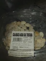 Calabaza agua sal tostada