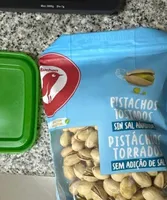 Pistachios sem sal