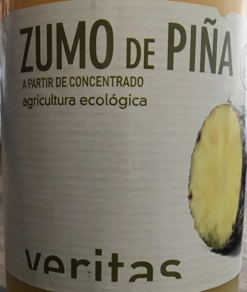 Zumo de piña