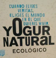Yogur natural ecológico