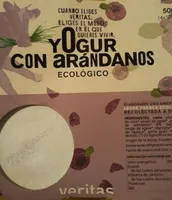 Yogur con arándanos ecológico