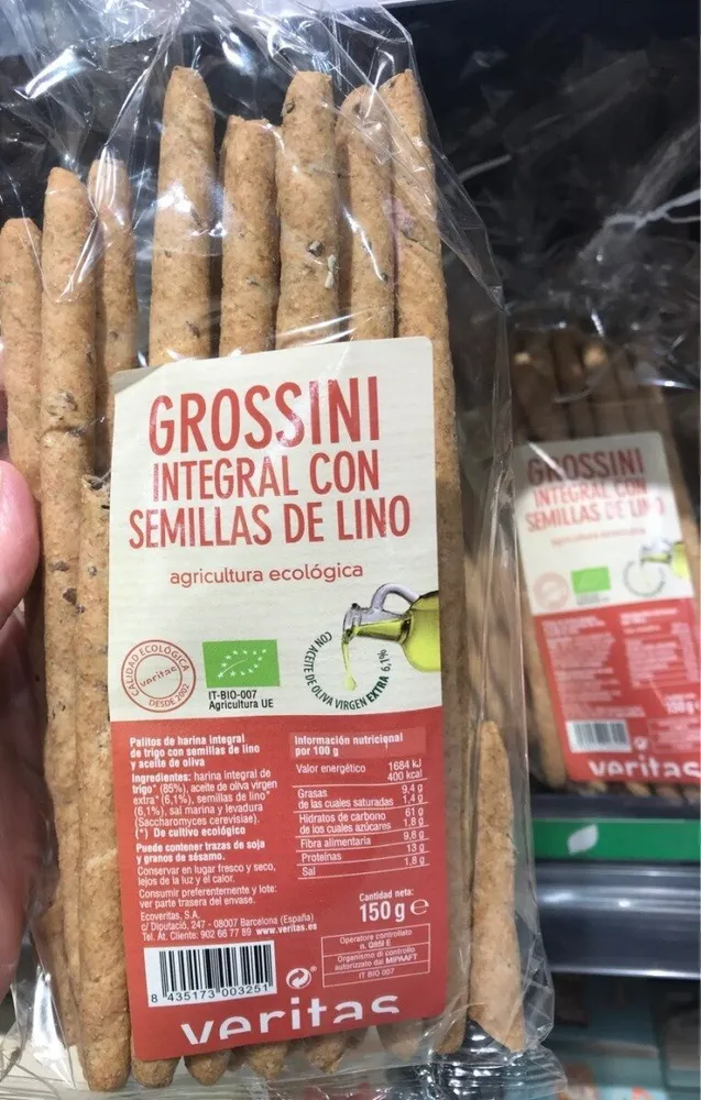 Grossini integral con semillas de lino