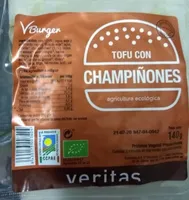 VBurger Tofu con champiñones