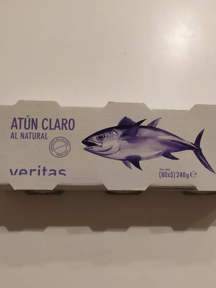 Atún claro al natural