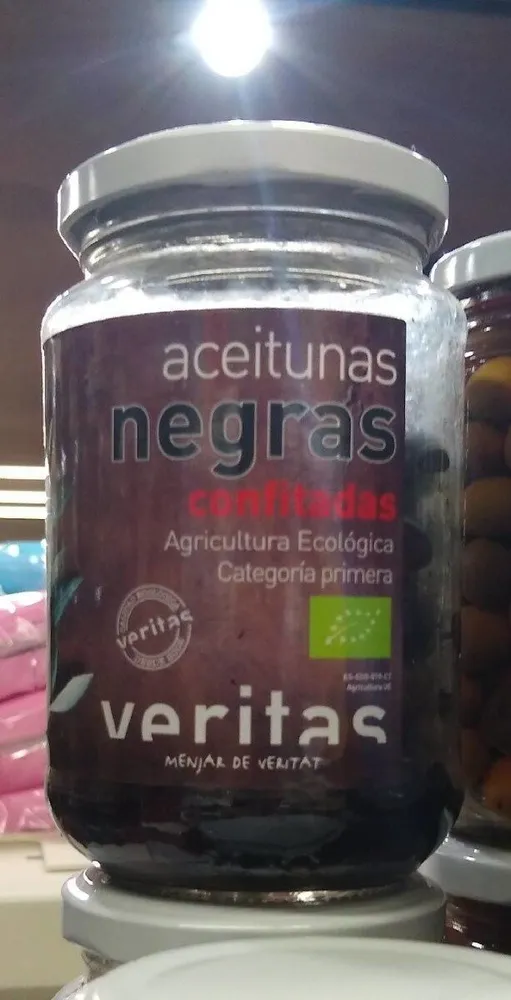 Aceitunas negras confitadas