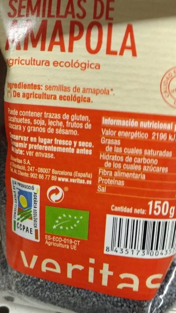 Semillas de Amapola