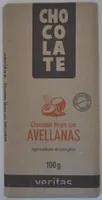 Chocolate negro con avellanas