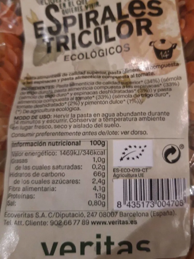 Espirals tricolor