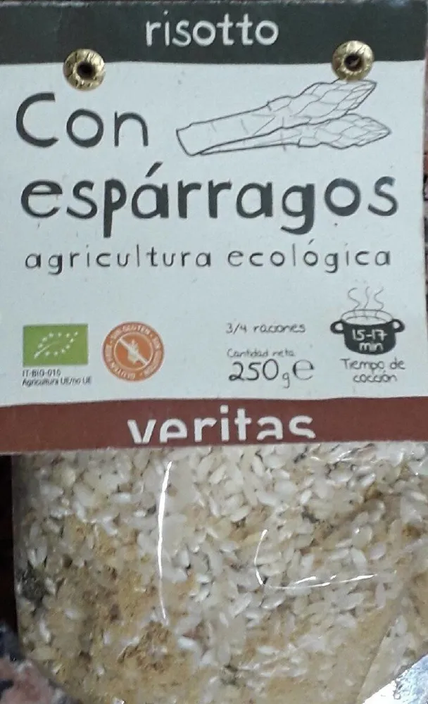 risotto con espárragos