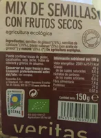 Mix de semillas con frutos secos