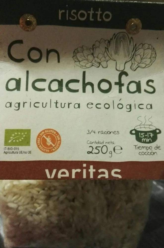 Risotto con alcachofas