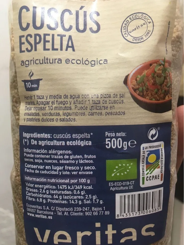 Cuscús Espelta