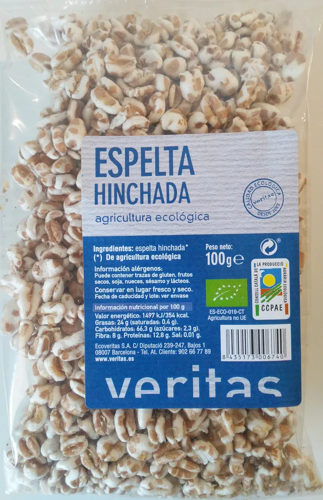 Espelta hinchada