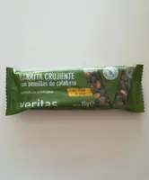 Barrita crujiente con semillas de calabaza