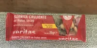 Barrita crujiente de frutos secos