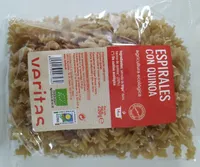 Espirales con quinoa