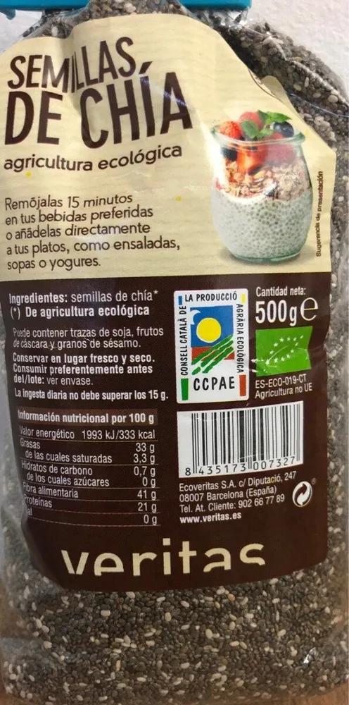 Semillas de chía
