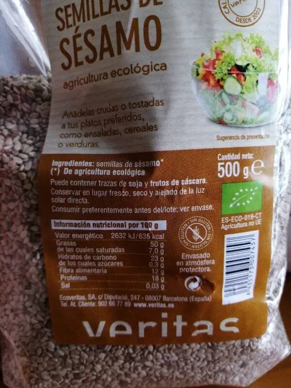 Semillas de sésamo