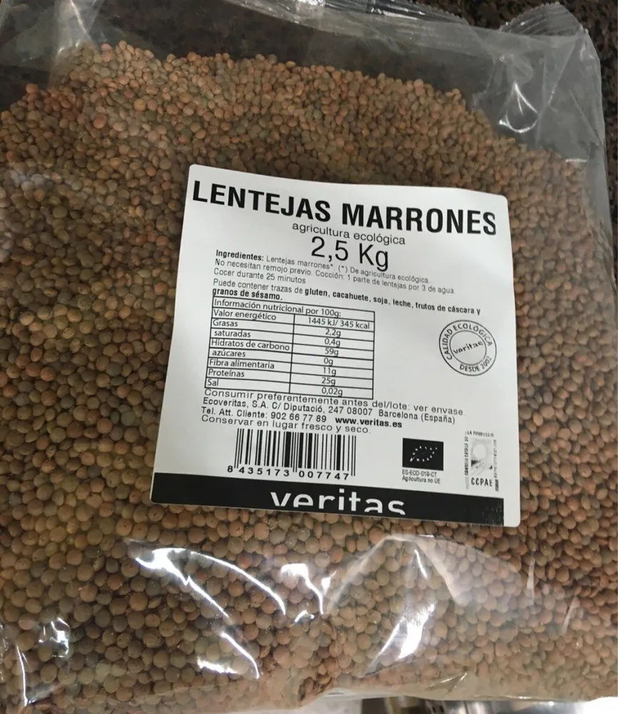 Lentejas Marrones