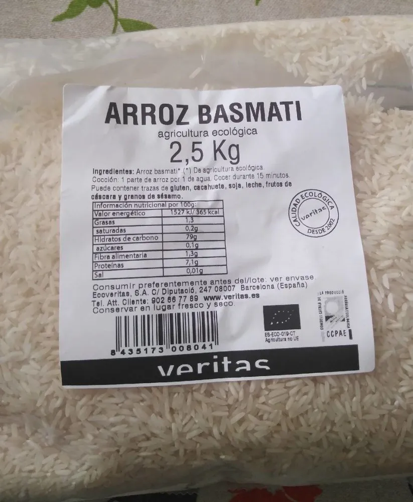 Arroz Basmati