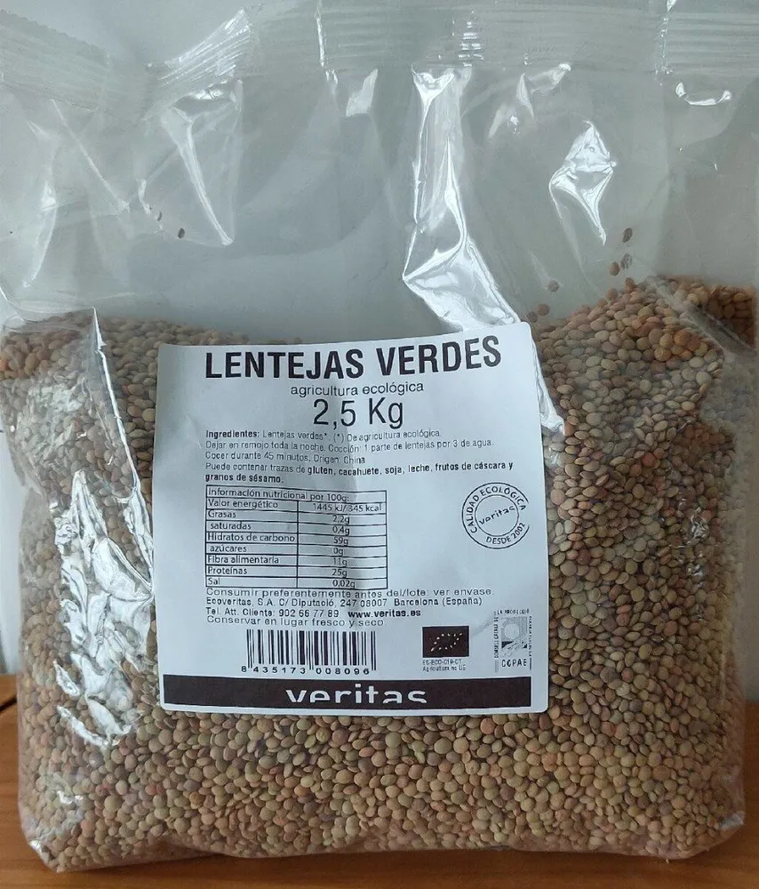 Lentejas verdes