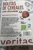 Bolitas de cereales con chocolate