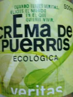 Crema de puerros ecológica