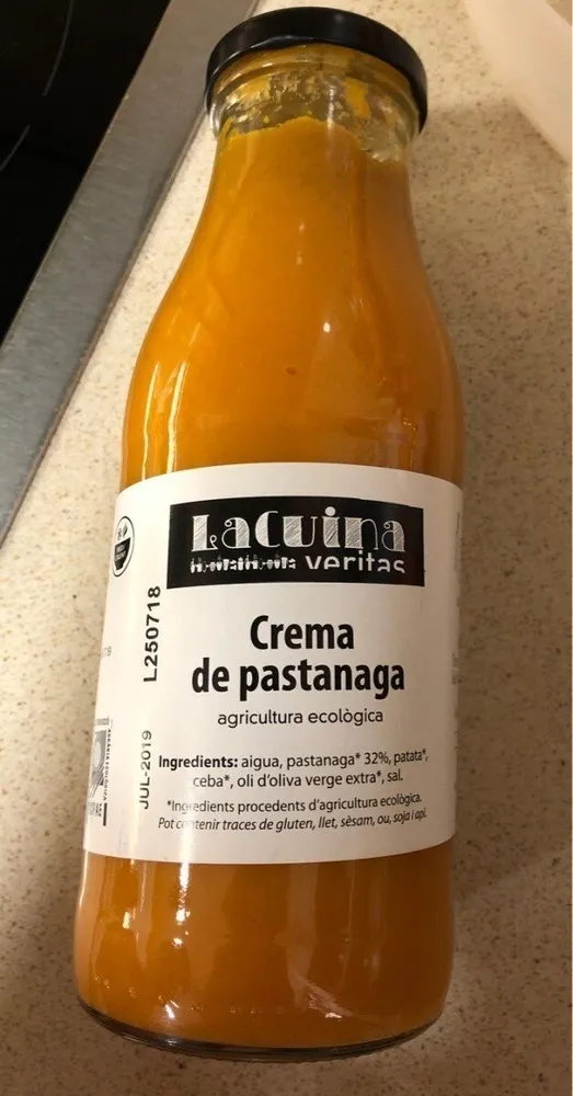 Crema de zanahoria