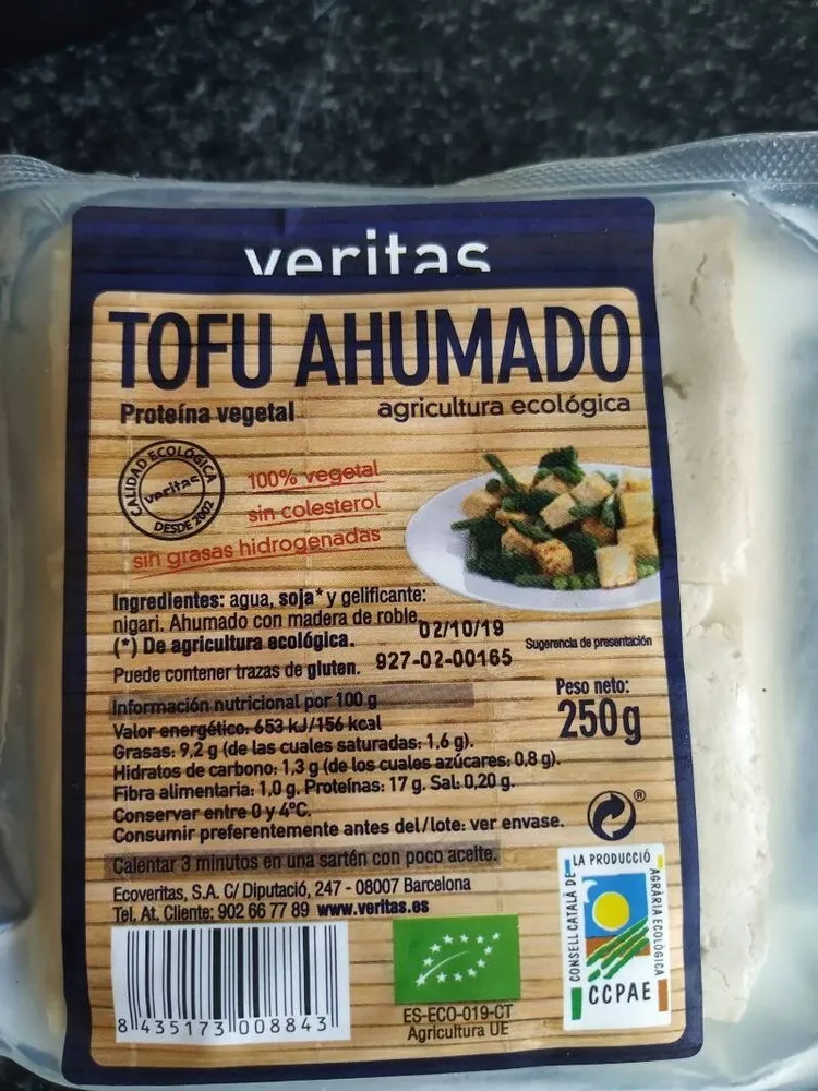 TOFU AHUMADO ECOLÓGICO