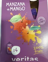 Puré de manzana y mango