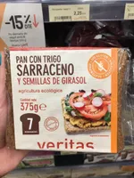 Pan con trigo sarraceno y semillas de girasol
