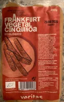 Frankfurt vegetal con quinoa