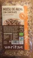 Muesli de avena con chocolate