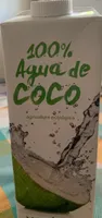 100 % agua de coco
