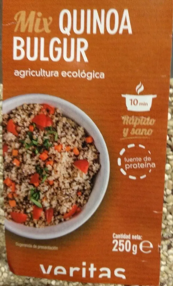 Mix quinoa bulgur