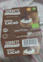 Sorbete de leche de coco