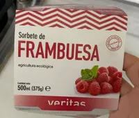 Sorbete de frambuesa