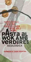 Pasta al wok con verduras