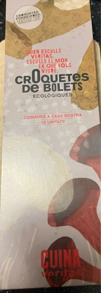 Croquetas de setas