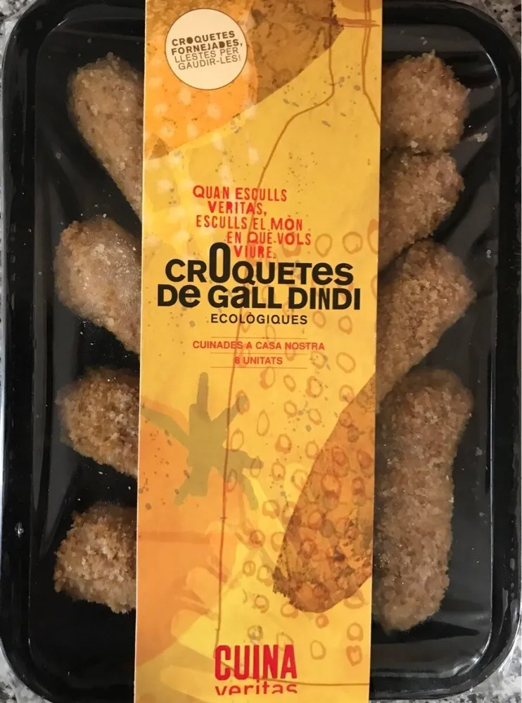 Croquetes de Gall dindi