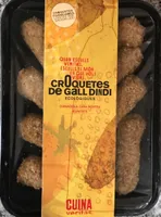Croquetes de Gall dindi