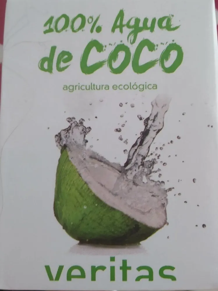 100% agua de coco