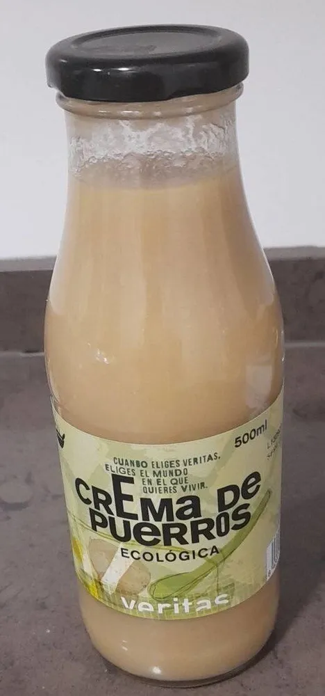 Crema de puerros