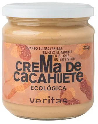Crema de cacahuete ecológica