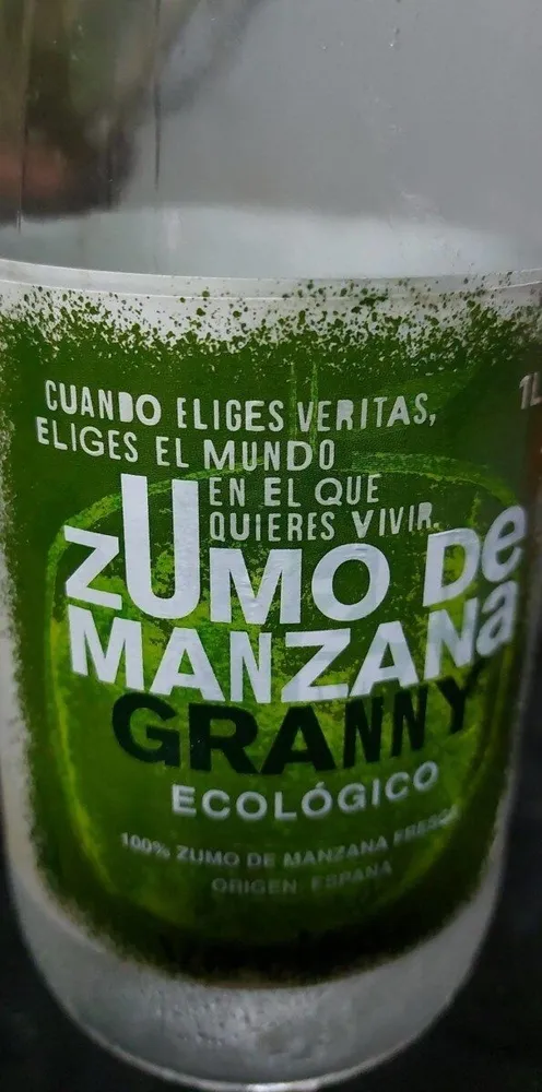 Zumo de manzana granny ecologico