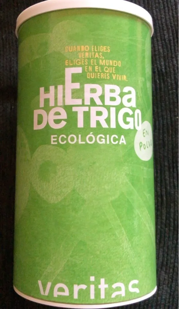 Hierba de trigo ecológica