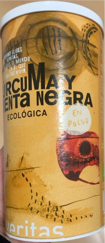 Curcuma y pimienta negra ecologica